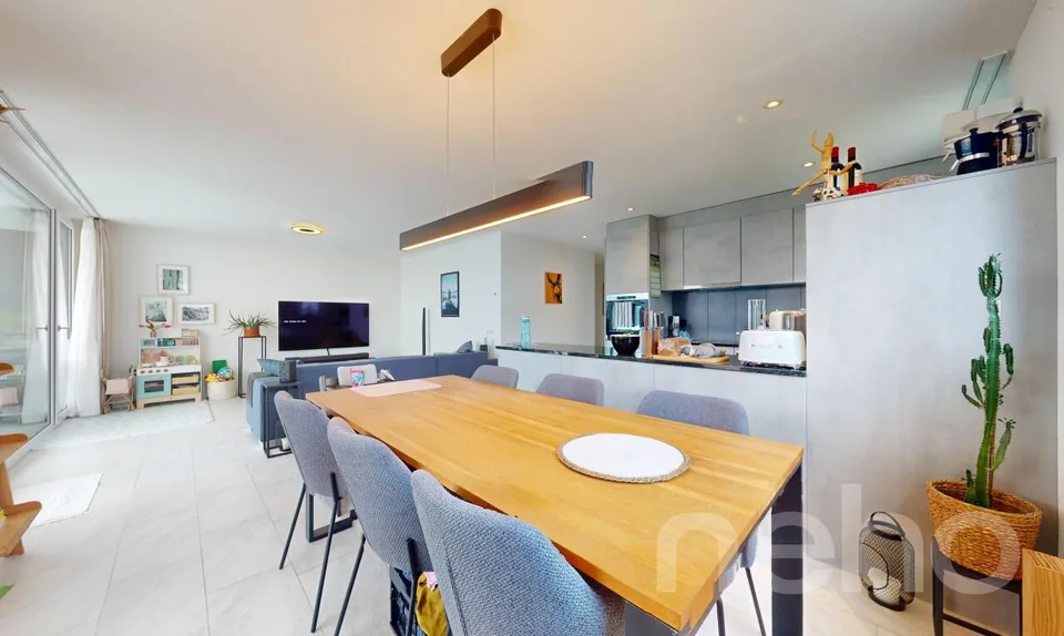 Appartement familial avec grande terrasse à Interlaken