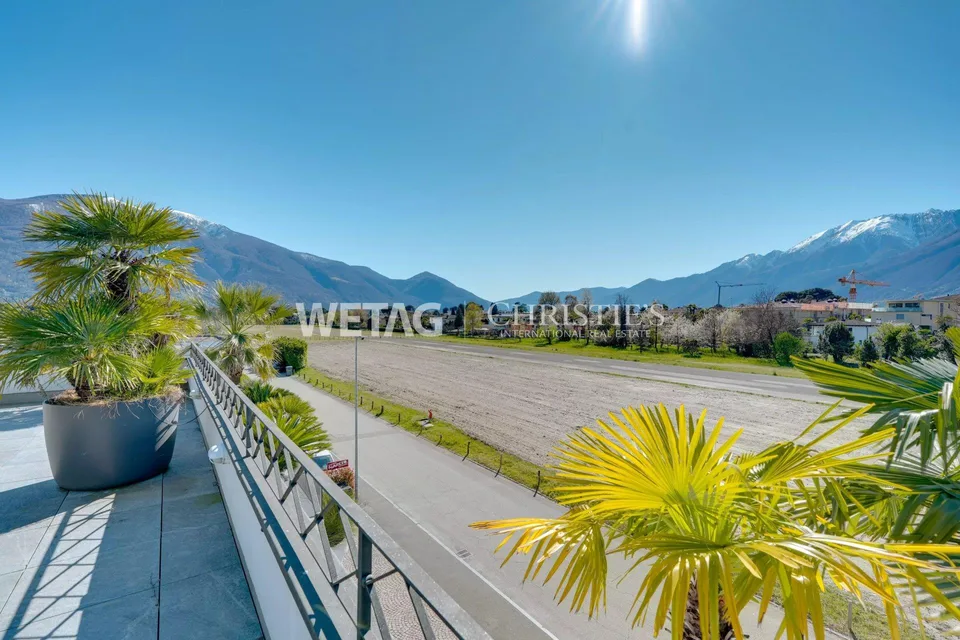 Ascona: In der Nähe des Golf Club Patriziale, modernes & grosszügiges Penthouse mit weitläufiger Terrasse zu verkaufen – Foto 10 von 13