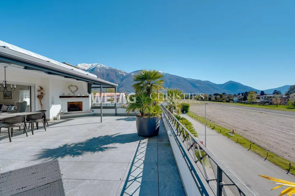 Ascona: In der Nähe des Golf Club Patriziale, modernes & grosszügiges Penthouse mit weitläufiger Terrasse zu verkaufen – Foto 11 von 13