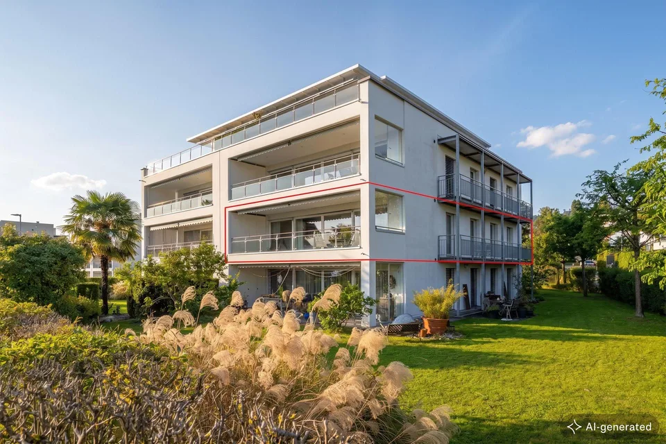 Weitblick inklusive: Wohnung mit Panorama