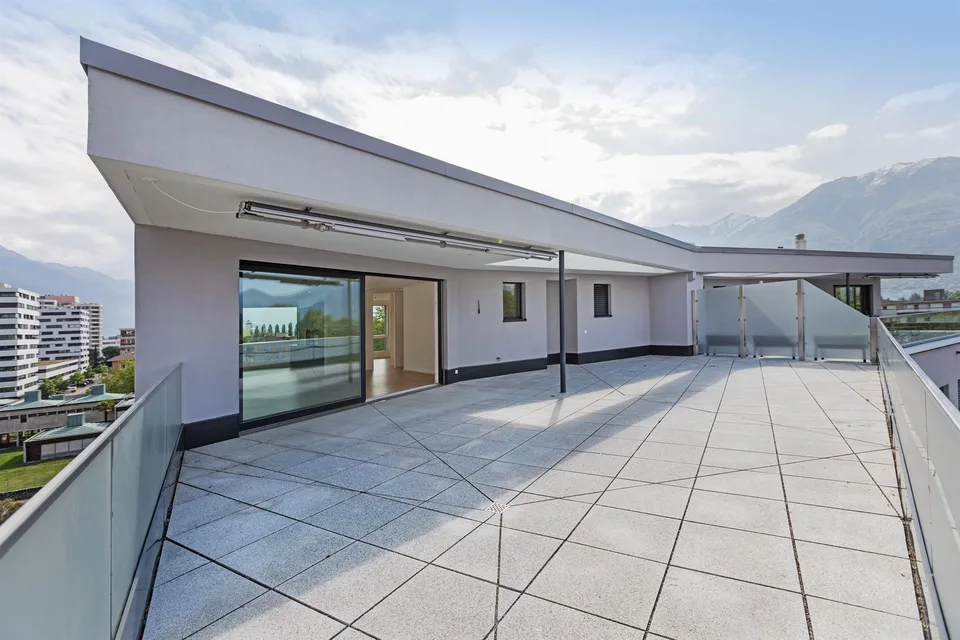 Residenza Laville: splendide penthouse au centre de Locarno