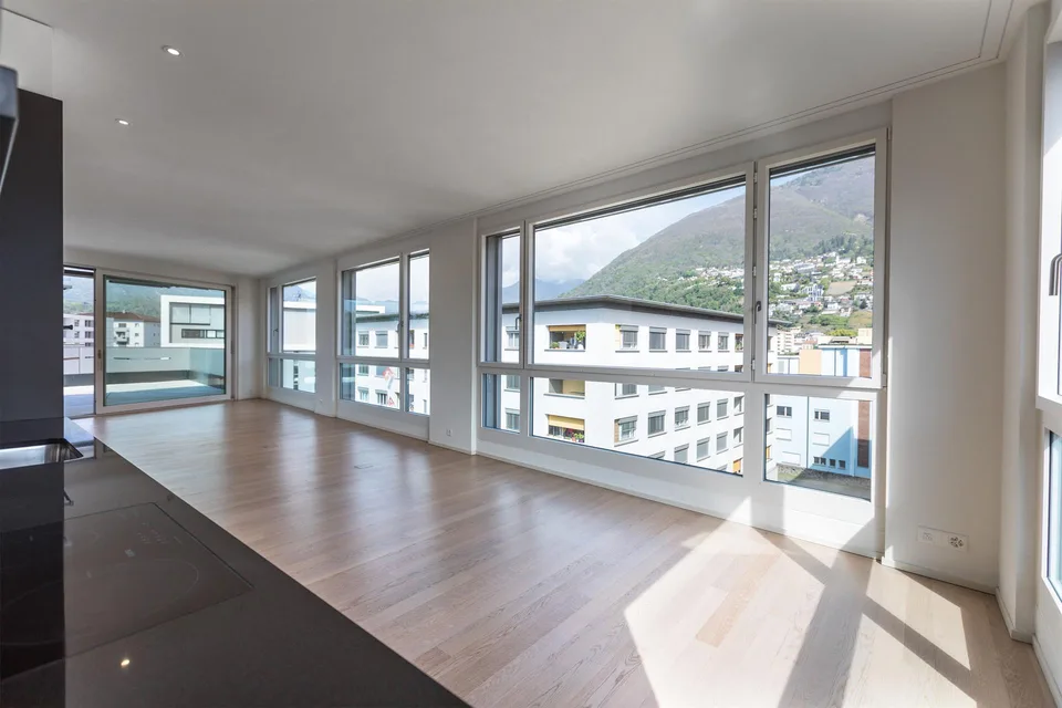 Residenza Laville: splendide penthouse au centre de Locarno