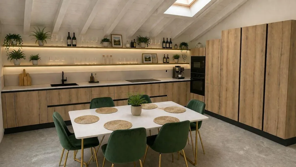 Modern 3.5-room attic