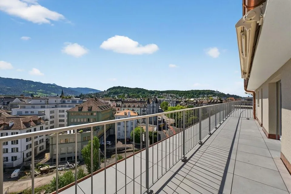 Exklusive Attikawohnung mit Terrassen am Bundesplatz Luzern – Foto 10 von 12