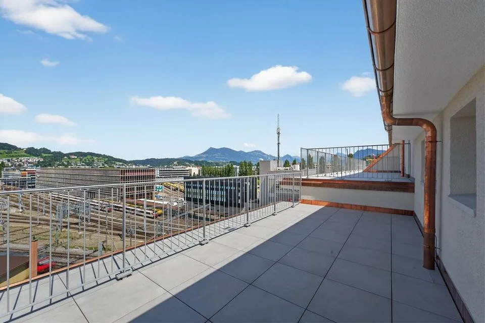 Appartamento attico esclusivo con terrazze a Bundesplatz Lucerna