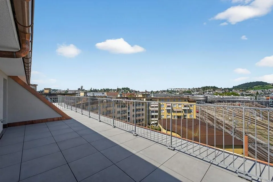 Appartamento attico esclusivo con terrazze a Bundesplatz Lucerna