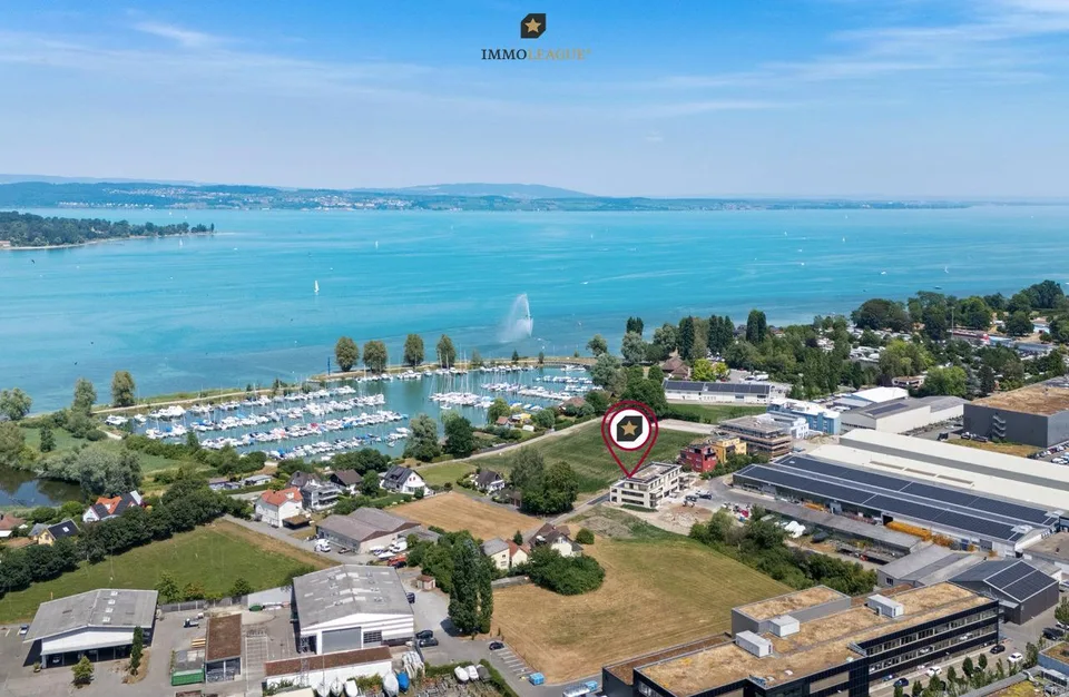 Modernes Wohnen direkt am Hafen. Erstbezug mit Stil.