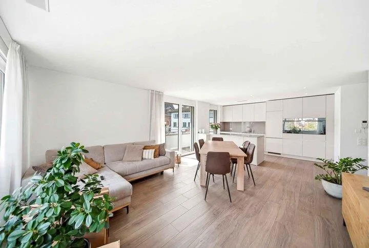 UN HABITAT MODERNE À LUCERNE