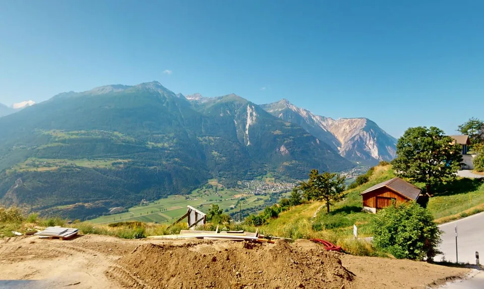 Nouvel appartement avec vue sur la montagne à Erschmatt