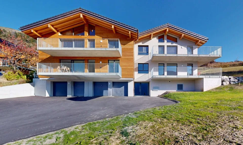 Nouvel appartement avec vue sur la montagne à Erschmatt