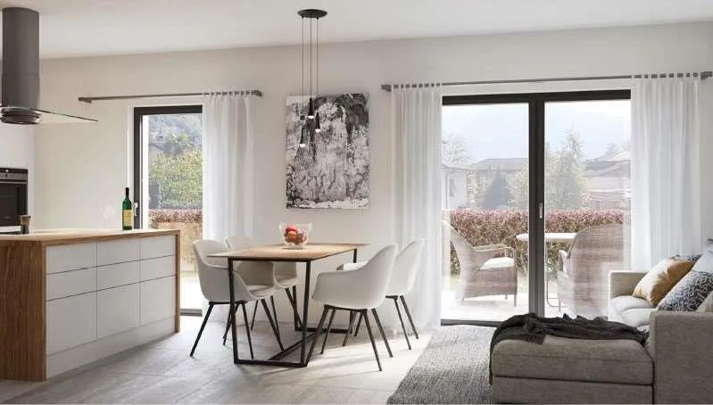 Appartement 2.5 pièces avec jardin privé à vendre à Vacallo