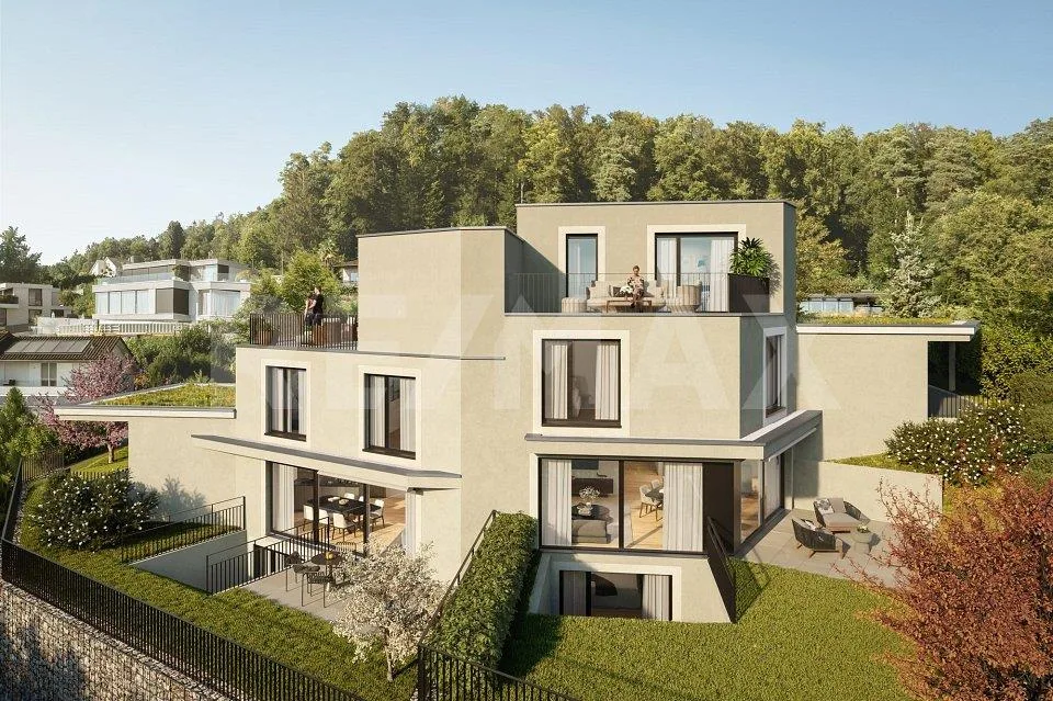 Neubauprojekt «VITIS» an sonniger Aussichtslage in Geroldswil - Hau...