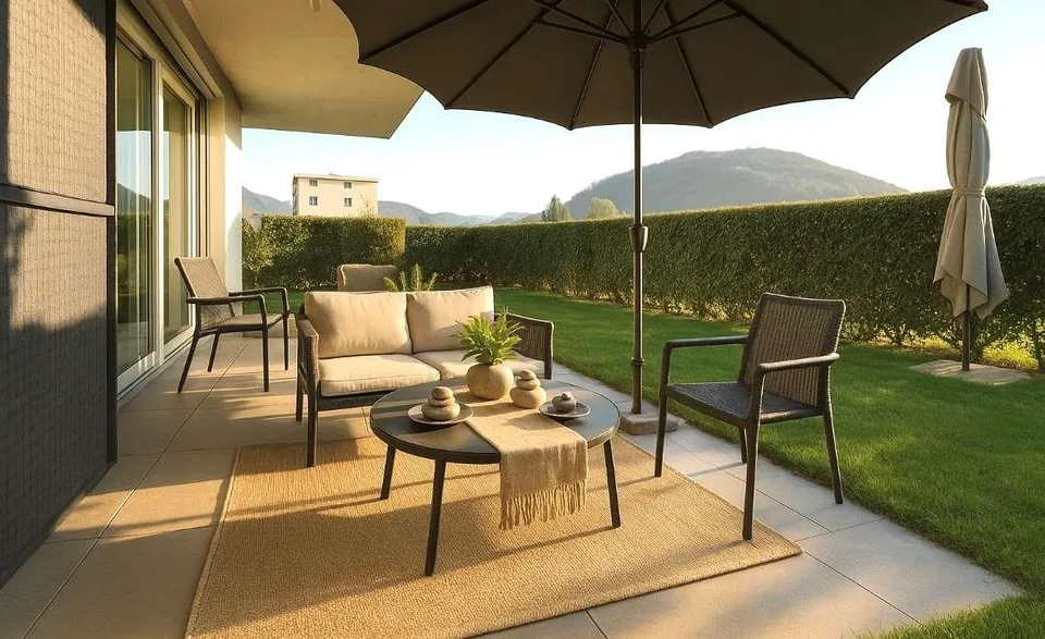 Elegante appartamento ampia terrazza e giardino privato