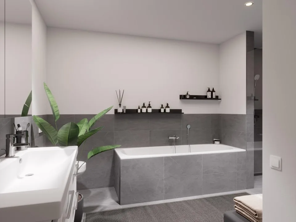 Habitation moderne dans un emplacement central