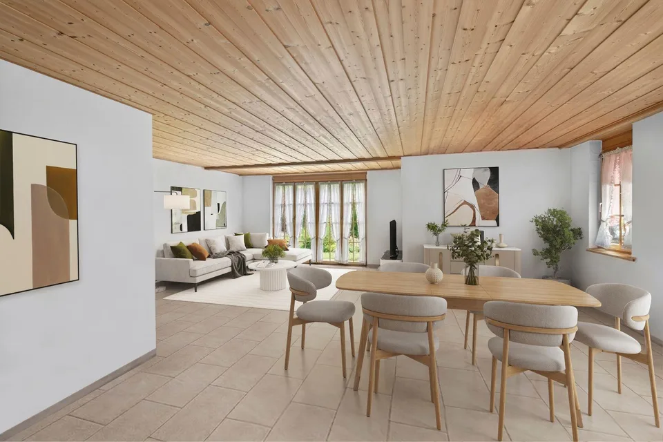 Maison de campagne charmante avec piscine extérieure et garage pour 4 voitures