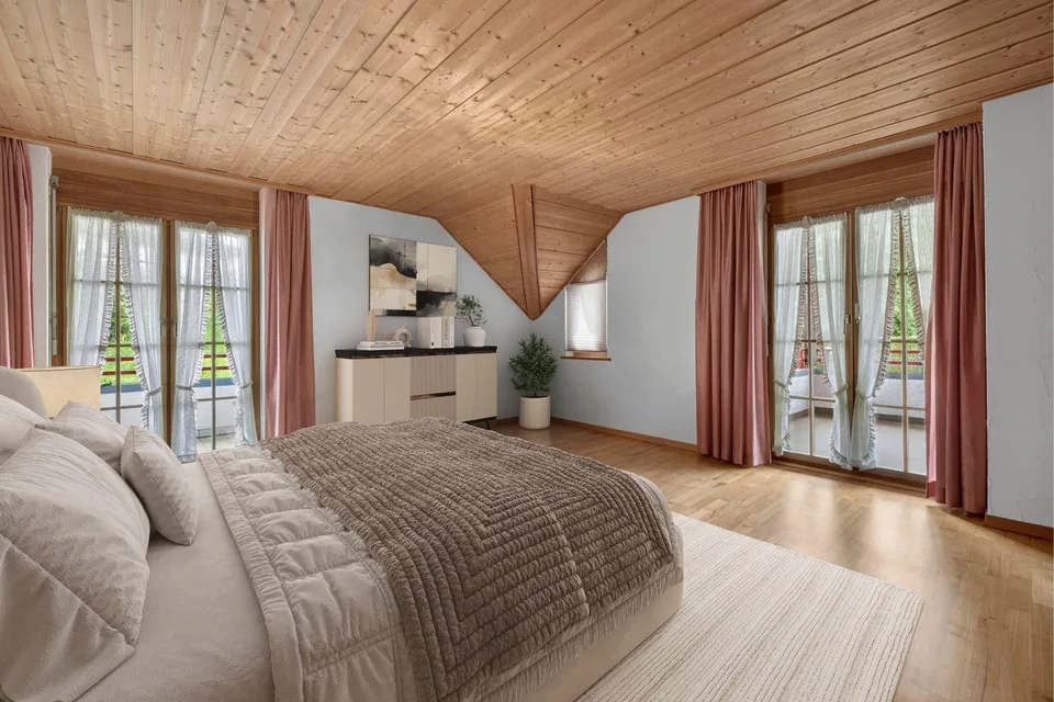 Maison de campagne charmante avec piscine extérieure et garage pour 4 voitures