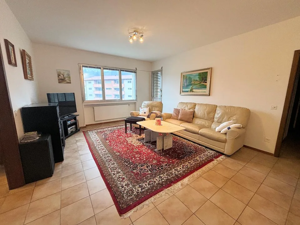 Ampio 3.5 locali con giardino condominiale ed in posizione str