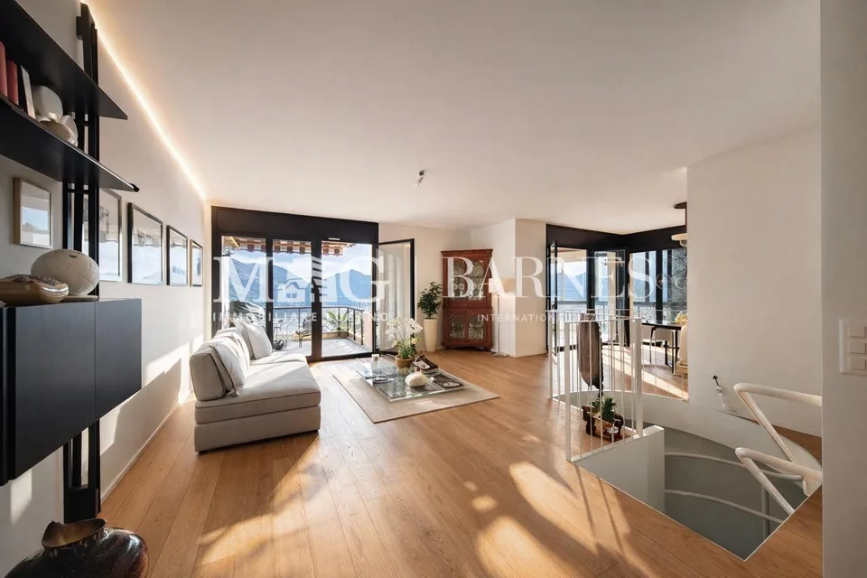 Lugano, Castagnola: Appartamento duplex 5 locali con vista lago