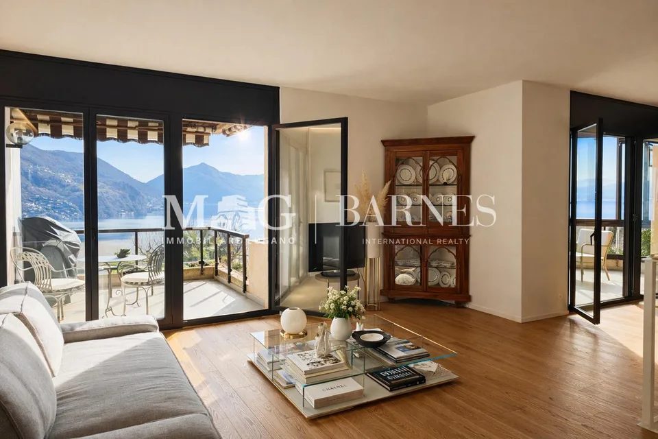 Lugano, Castagnola: Appartamento duplex 5 locali con vista lago