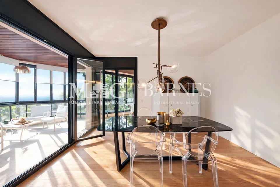 Lugano, Castagnola: Appartamento duplex 5 locali con vista lago