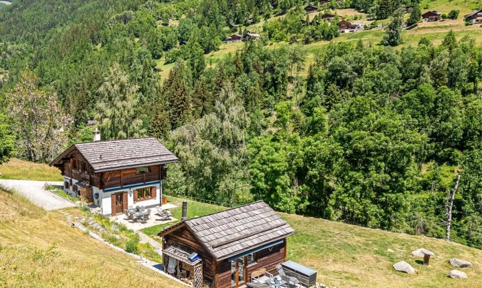 Chalet authentique + dépendance de charme