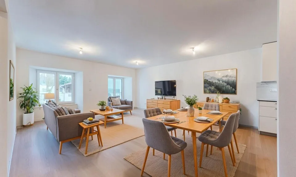 Superbe appartement de 3.5p orienté sud-ouest dans bâtiment historique