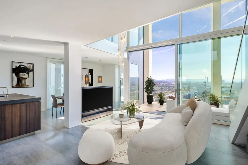Zürich: Exklusives Duplex-Penthouse mit Panoramasicht