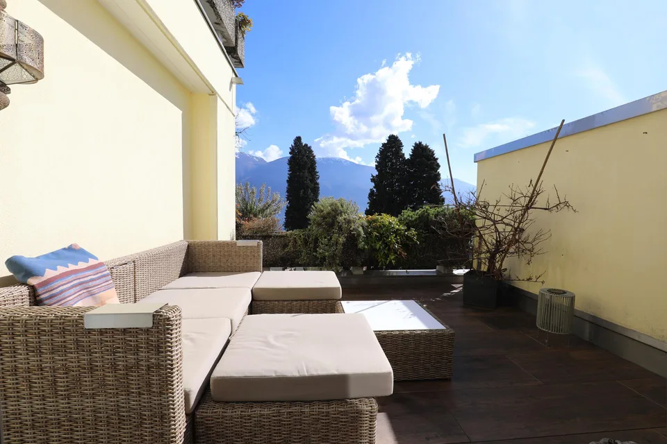 Moderne 2-Zimmer-Wohnung, sonnig mit schönem Weitblick
