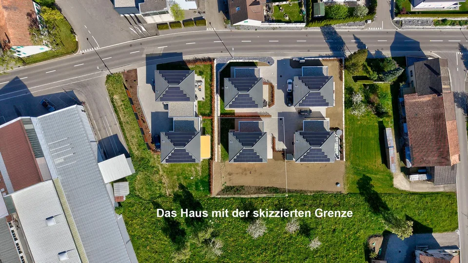 Nouveau bâtiment, quasi autonome en énergie - Maison familiale individuelle de 5½ pièces avec grand jardin
