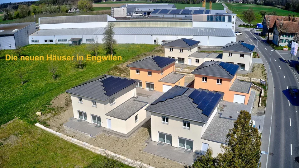 Nouveau bâtiment, quasi autonome en énergie - Maison familiale individuelle de 5½ pièces avec grand jardin