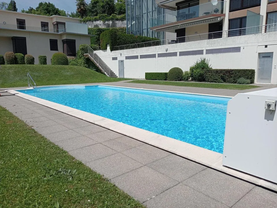 Appartement en rez avec vaste terrasse panoramique à Montreux