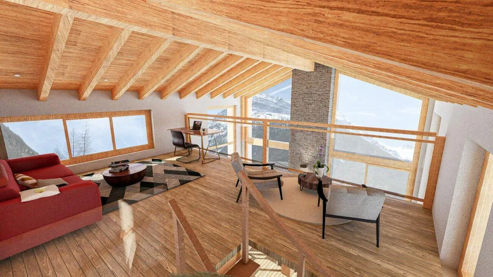 Snowstar Zen Lauinen Saas-Grund Neubau 2026/27. Attraktives Einfami...