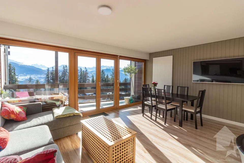 Spacieux appartement rénové 2.5 pièces jouissant d'une vue magnifique