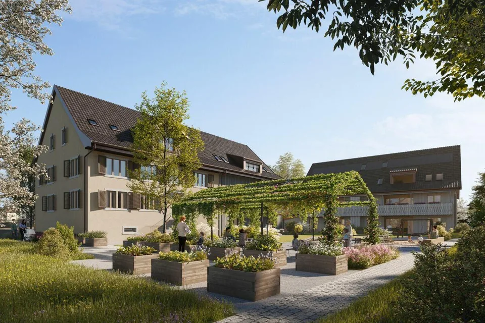 Le démarrage de la construction est effectif ! « Village d'Ottikon » : espace libre et choix de logement dans un ensemble unique