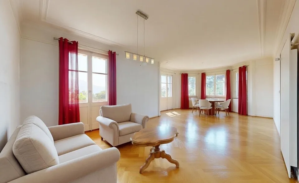 Vevey | Art Deco Villa with Garden and Alpine View
