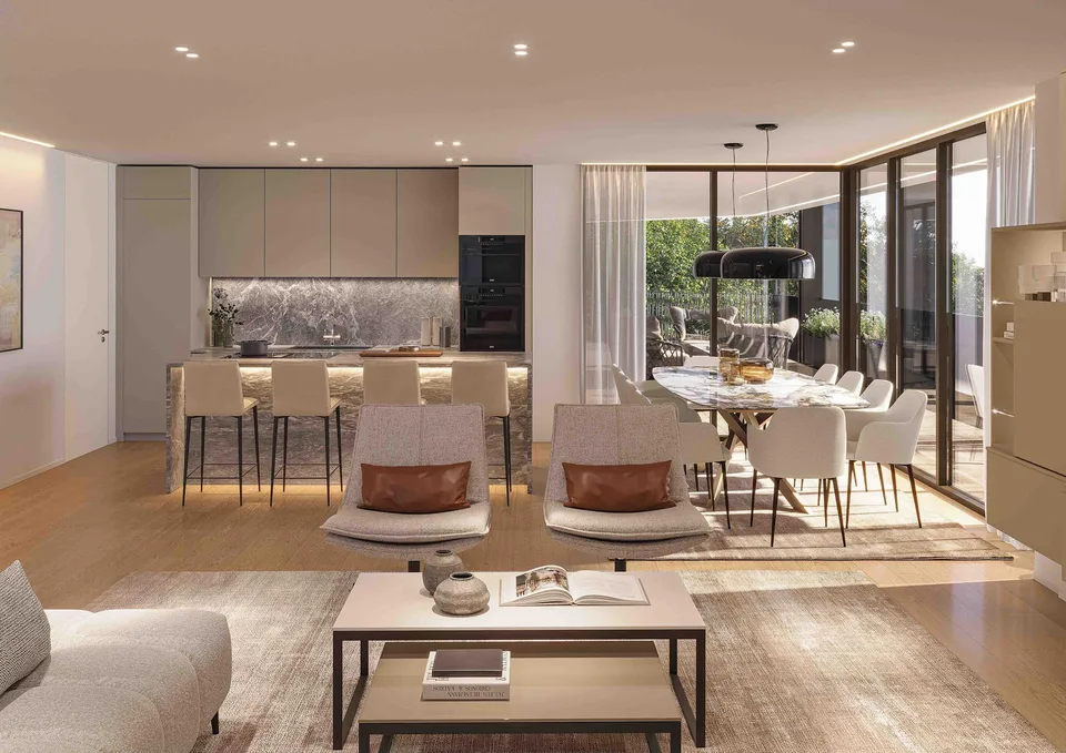 Esclusivo attico 5.5 locali con ampia terrazza a Lugano-Pregas