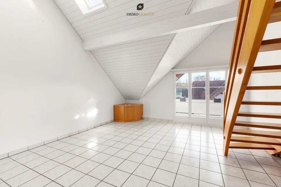 Gemütliche Dach-Maisonettewohnung mit viel Charme
