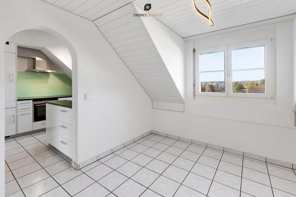 Gemütliche Dach-Maisonettewohnung mit viel Charme