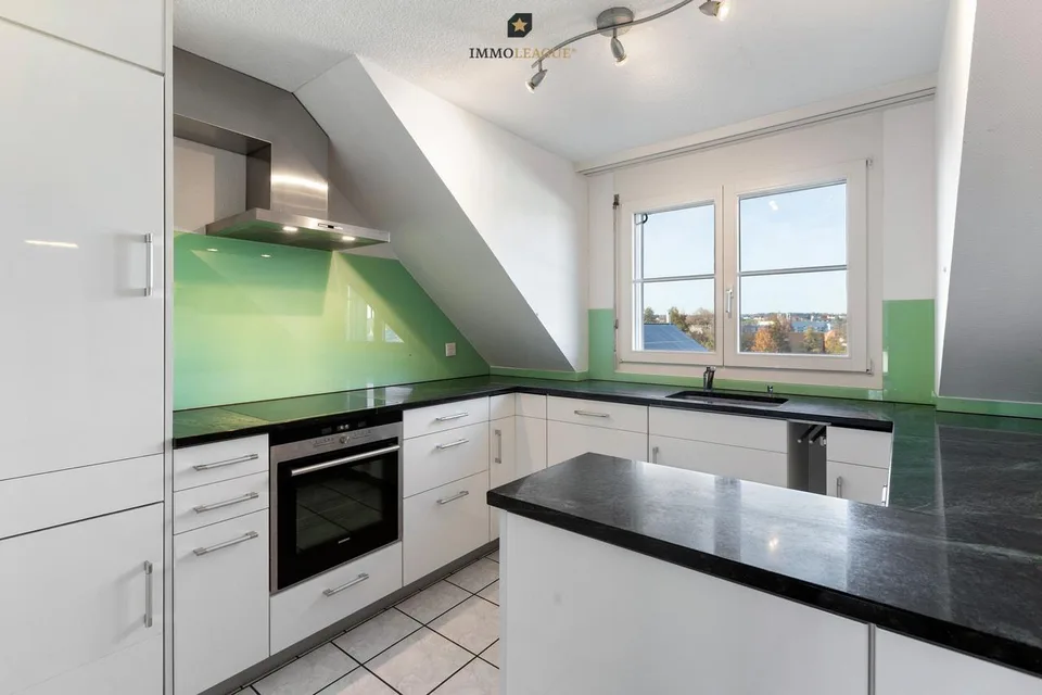 Gemütliche Dach-Maisonettewohnung mit viel Charme