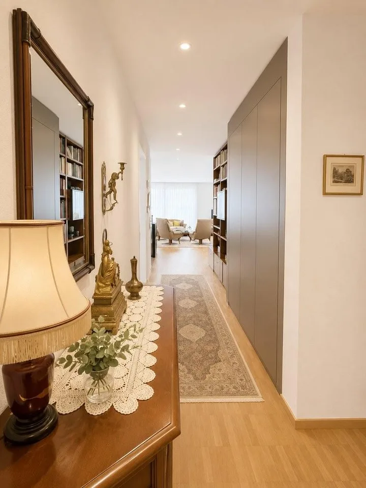 Appartement d'attique exclusif avec vue sur le lac