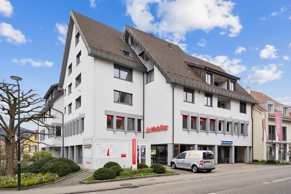 Gemütliche 3,5 Zimmer-Dachwohnung im Ortszentrum von Aesch