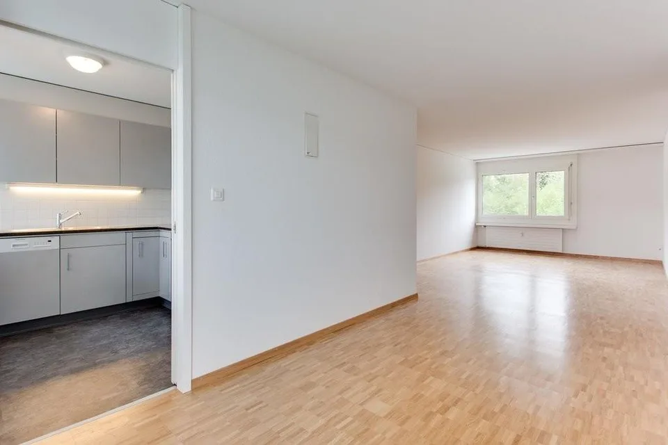 Geniessen Sie den grossen Balkon mit Säntisblick
