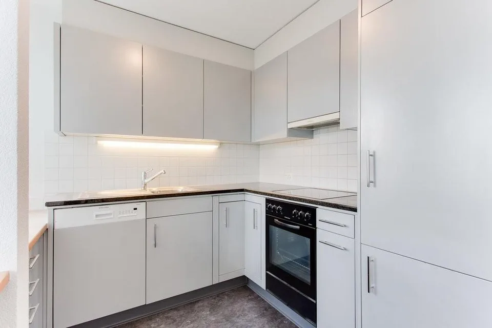 Geniessen Sie den grossen Balkon mit Säntisblick