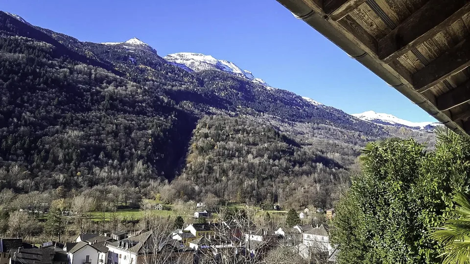 Tipica casa del Ticino nella valle di Blenio