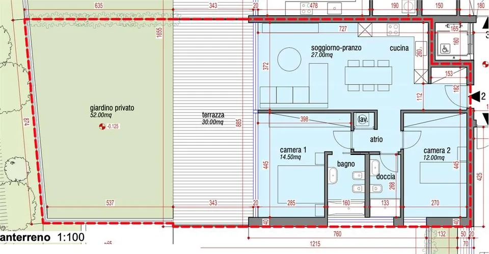 APPARTAMENTI TRILOCALI DI NUOVA COSTRUZIONE