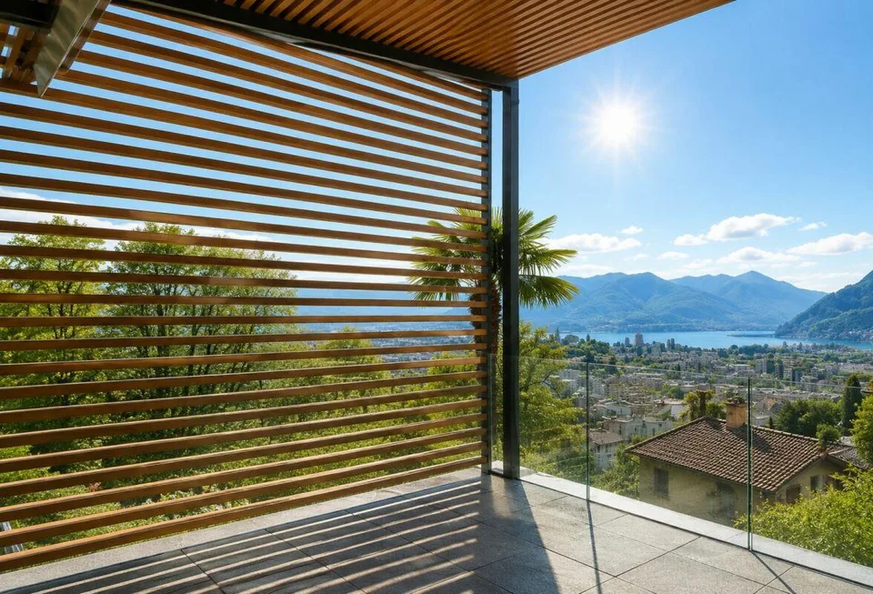 Pura - Elegante attico di 4.5 locali con ampia terrazza coperta e v...