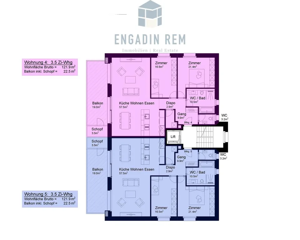 Modernes Wohngefühl mit viel Platz - Wohnung Nr. 5