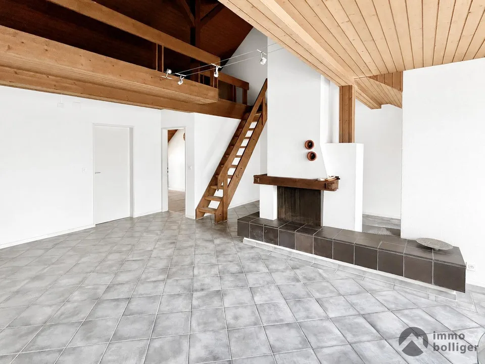 3 ½ Zimmer mit Charme, Weitsicht und viel Raumgefühl