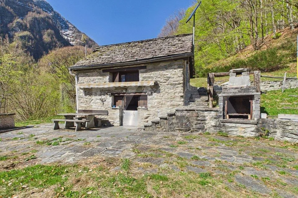 Piccolo rustico immerso nella natura a Campo Vallemaggia
