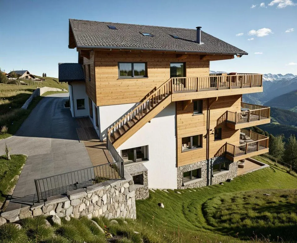 Mansarda in duplex, 5,5 locali, terrazza, vista panoramica